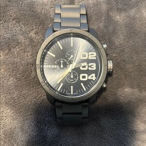 Diesel Black Stainless Steel Watch